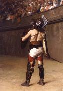 Jean Leon Gerome Gaulish Gladiator oil painting artist
